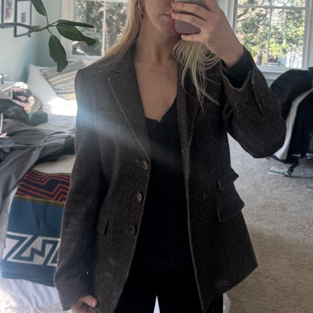 Banana Republic Dark Brown Blazer - Picture 2 of 10